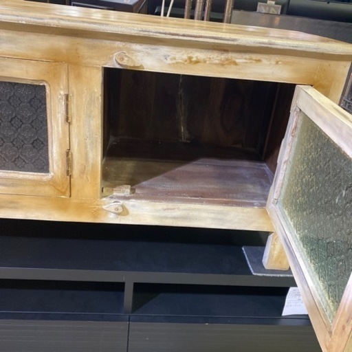 《ダメージ加工》　テレビ台　シャビー　レトロ　ヴィンテージ　収納