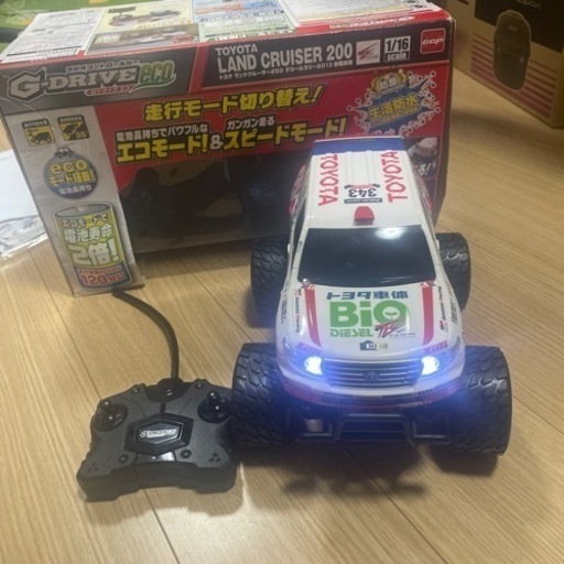 【お引き渡しの方、決定しました。２／８迄にお引き渡し日決定頂ける方は、２0００円に致します‼️】G-DRIVE ECO TOYOTA ランドクルーザー200 ダカールラリー2013 参戦車両