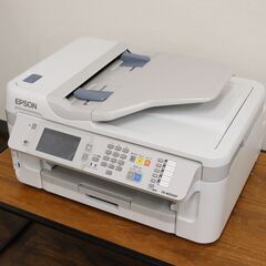 【ヤ取終了3/8】≪ZJ1430ジ≫通電OK EPSON/エプソン A3 インクジェット 複合機 PX-M5040F 印刷枚数4,000枚程度 プリンター 事務用品/オフィス用品 現状品 