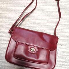 ★新品美品!★ Michel Kleinの大人レッドなショルダーバッグ