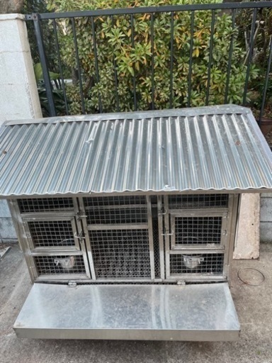 ステンレス製 鶏小屋　飼育専用鶏ケージ