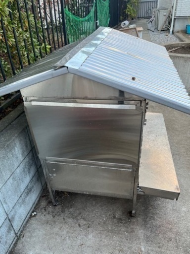 ステンレス製 鶏小屋　飼育専用鶏ケージ 