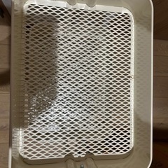 アイボリー色のワゴンの画像