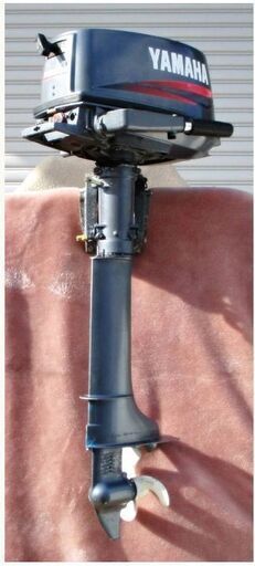 【直接引取限定】【配送リクエストOK！】ヤマハ　船外機　6EO-L　ガソリンタンク付き　2スト　4馬力　YAMAHA