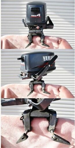 【直接引取限定】【配送リクエストOK！】ヤマハ　船外機　6EO-L　ガソリンタンク付き　2スト　4馬力　YAMAHA　