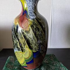 カメイグラス　手作り花瓶の画像