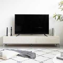 【美品】おしゃれ大理石調テレビ台