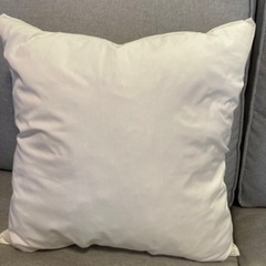 ニトリ　クッション1点カバー付きの画像