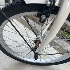 折りたたみ自転車の画像