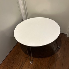 ちゃぶ台　ローテーブル　白