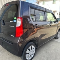 コミコミ価格　車検2年付　アイドリングストップ　ワゴンR  実走行　修復歴無しの画像