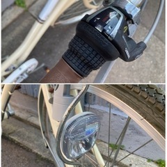 24インチシティサイクル　の画像