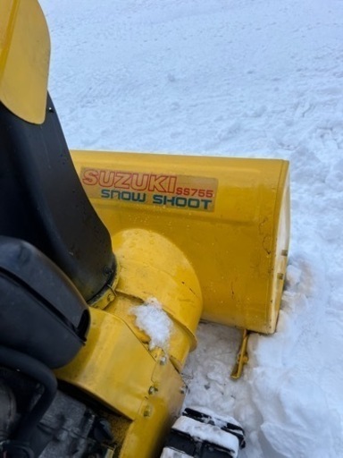 スズキss755 除雪機