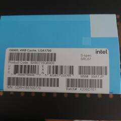 intel Celeron G6900 LGA1700 ほぼ未使用品の画像