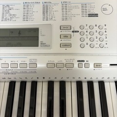 電子ピアノ　CASIO LK-208とスタンドセットの画像