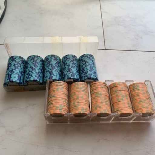 MGM カジノ 200枚 ポーカー バカラ チップ ヨコサワ ルーレット 麻雀