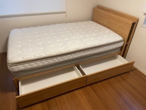 ニトリセミダブルベッド