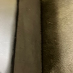 お話中　黒のソファの画像