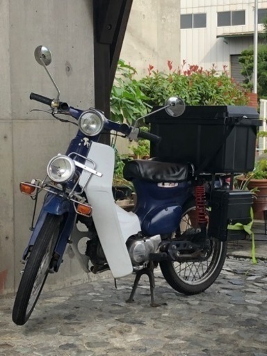 スーパーカブ50CC エンジンかかります　一応ジャンク