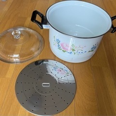蒸し器　新品の画像