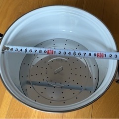 蒸し器　新品の画像