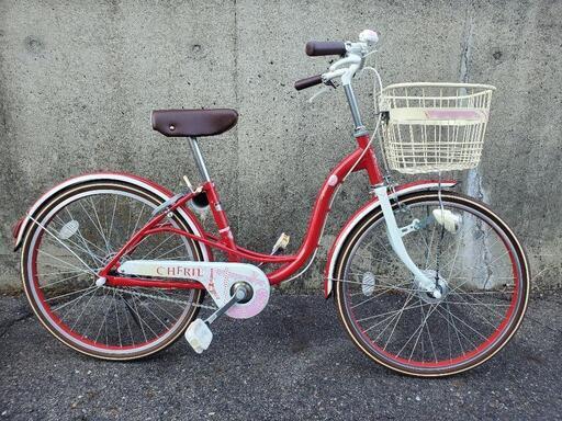 B255 子供自転車★CHERIE★22インチ★変速無し