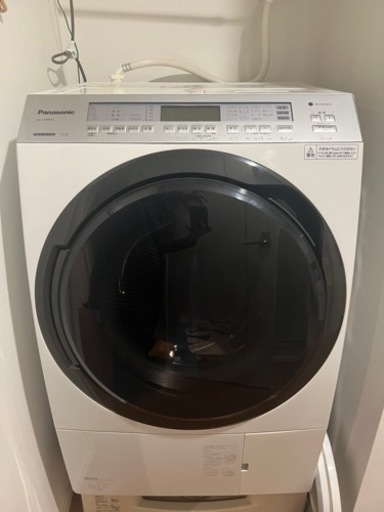 [★引越しに伴う物処分] Panasonic NA-VX800AL ドラム式電気洗濯乾燥機　(まだ2年半保証残ってます)
