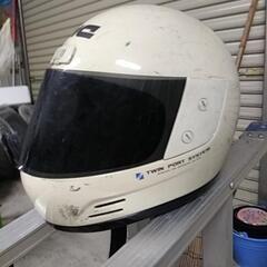 フルフェイスヘルメット白