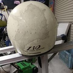 フルフェイスヘルメット白の画像