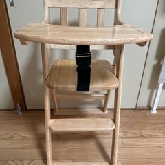 決まりました ベビーチェア の画像