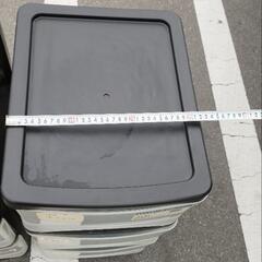 プラスチック収納 3段の画像