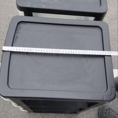 プラスチック収納 3段の画像
