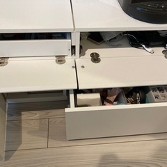 LOWYA テレビ台 ドレッサー 収納棚