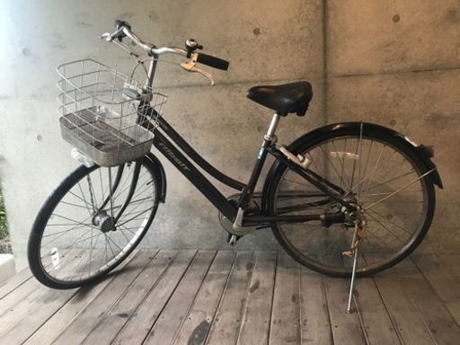 アルベルト 黒 26インチ(学生向け自転車)
