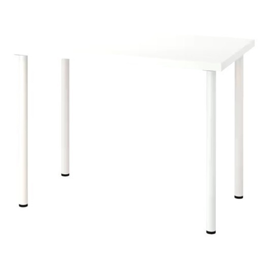 【美品】IKEA（イケア）PC用デスク　ホワイト