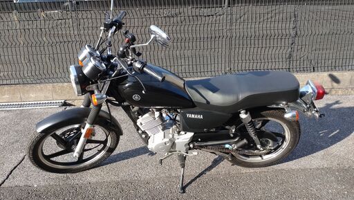 YB125SP 自賠責2028年 タイヤ新品 2008km