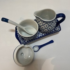 砂糖　ミルク入れの画像