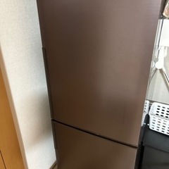 シャープノンフロン冷凍冷蔵庫 270Lの画像