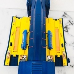 【中古品】TOMY トミー プラレールD51 タイムステーション モノレール 踏み切りステーションセット 子供用 おもちゃ ホビー用品の画像