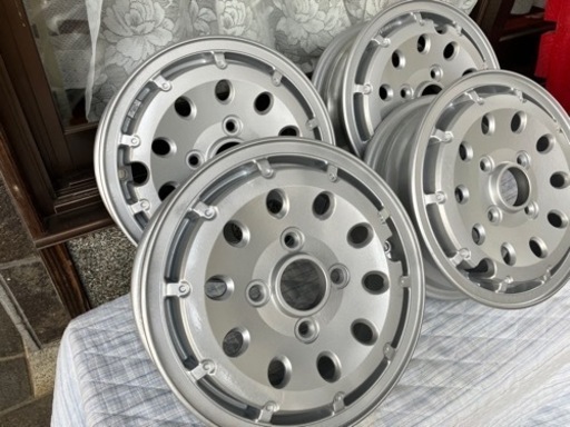 アルミホイル 12インチ 4J  PCD100 JWT 中古 エンケイ風