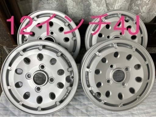 アルミホイル 12インチ 4J  PCD100 JWT 中古 エンケイ風