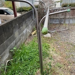 屋外用布団干しと物干し台のセットですの画像