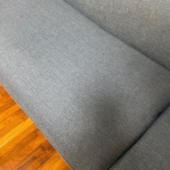 無料‼️グレーお洒落ソファの画像