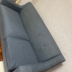 無料‼️グレーお洒落ソファの画像