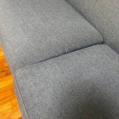 無料‼️グレーお洒落ソファの画像