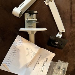 エルゴトロン LX デスク モニターアーム ホワイト/白 34インチ(3.2~11.3kg)まで VESA規格対応の画像