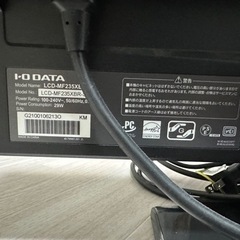 23型ワイドディスプレイ　モニターの画像