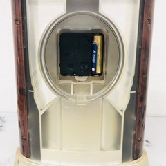 【中古品】CITIZEN シチズン 置き時計 電波置き時計 からくり時計 4SG724 クォーツ置き時計 生活雑貨 生活用品の画像
