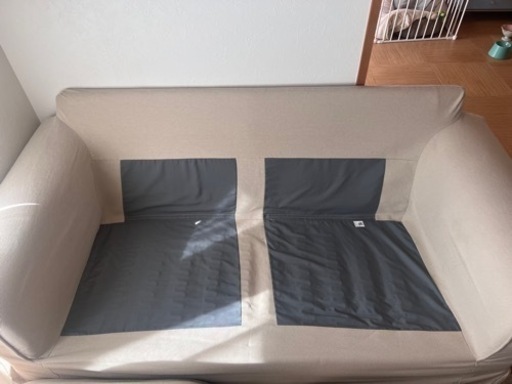 [取引中]IKEA 2人掛けソファ エークトルプ EKTORP