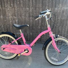 18インチ　女の子自転車の画像